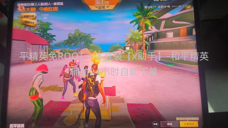 和平精英免ROOT一体直装【x助手】-和平精英辅助24小时自助下单